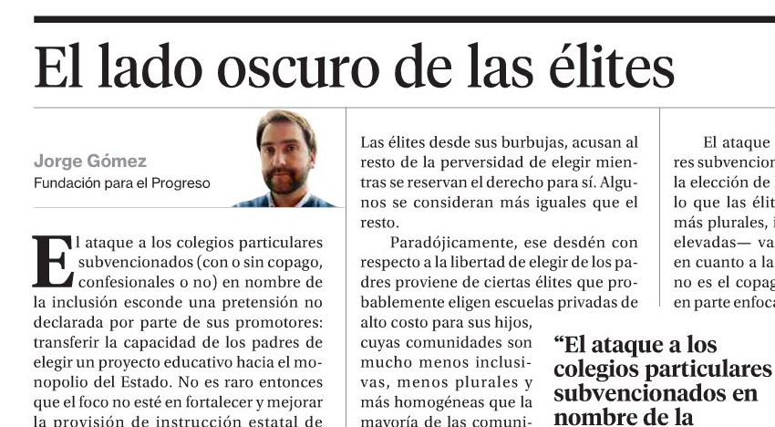 El lado oscuro de las élites