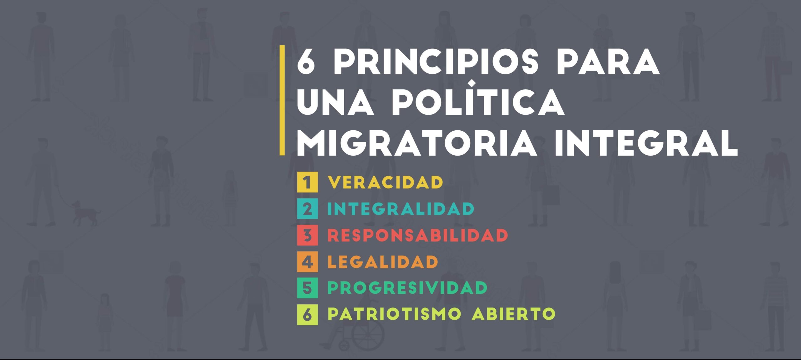 6 Principios para una política migratoria integral