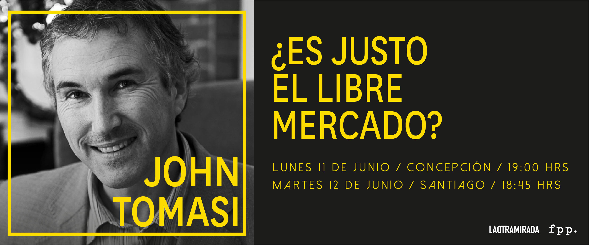 John Tomasi en Santiago y Concepción