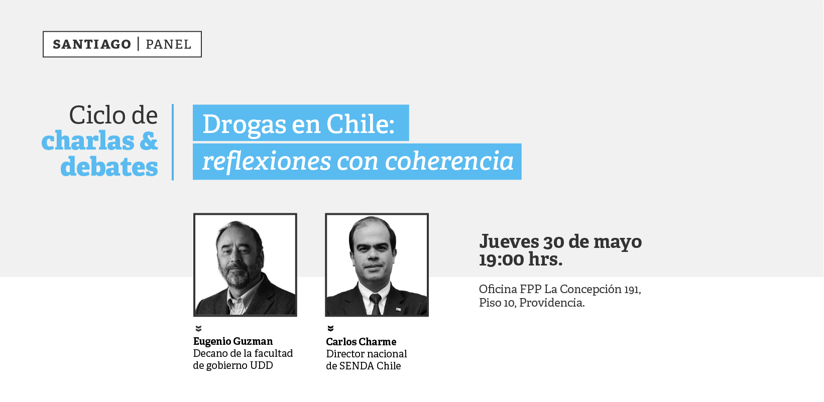 Santiago: Ciclo de charlas y debates 