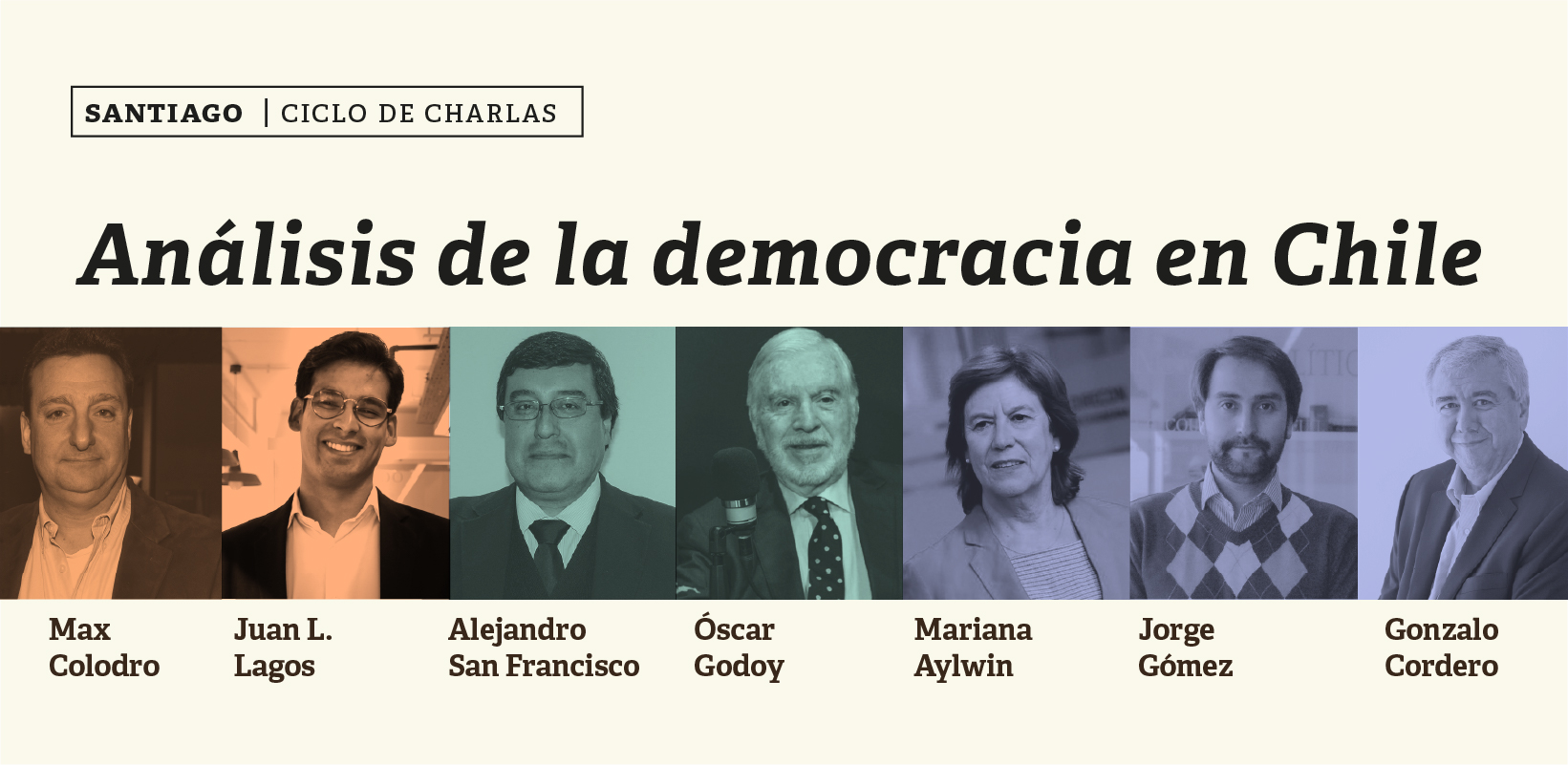 Ciclo de Charlas: Análisis de la democracia en Chile