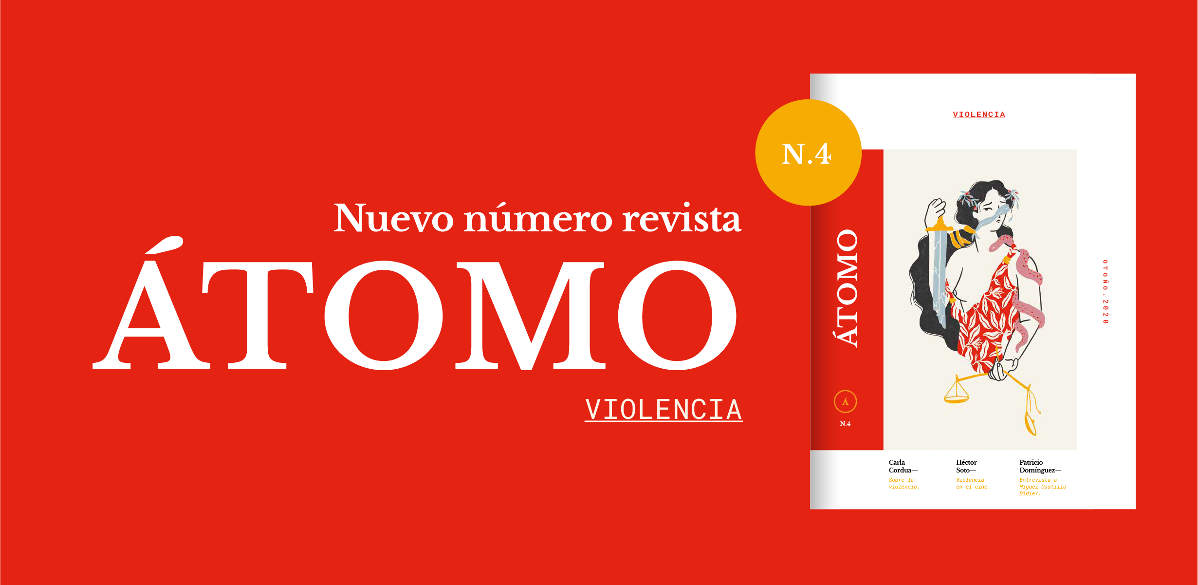 ¡Revista Átomo - N.4 ya está aquí!