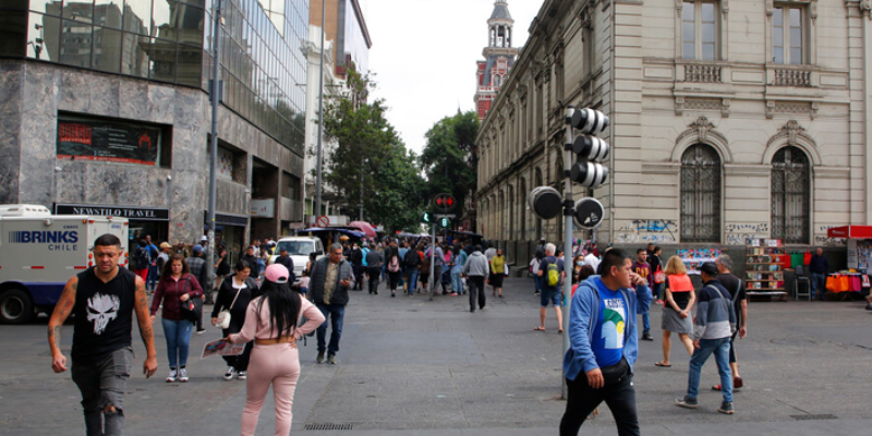 ¿Está mejor el centro de Santiago?