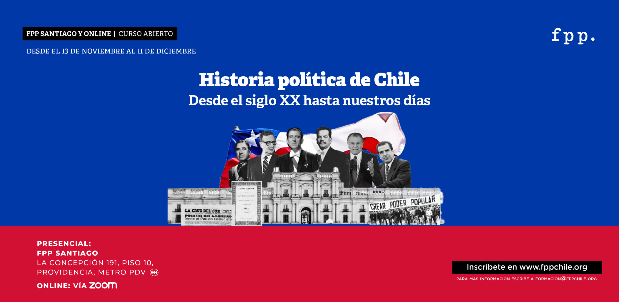 [NUEVO CURSO] Historia política de Chile: desde el siglo XX hasta nuestros días