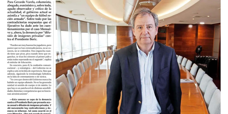 Gerardo Varela en El Mercurio: «La moderación está ganando, aunque sea por conveniencia y no por convicción»