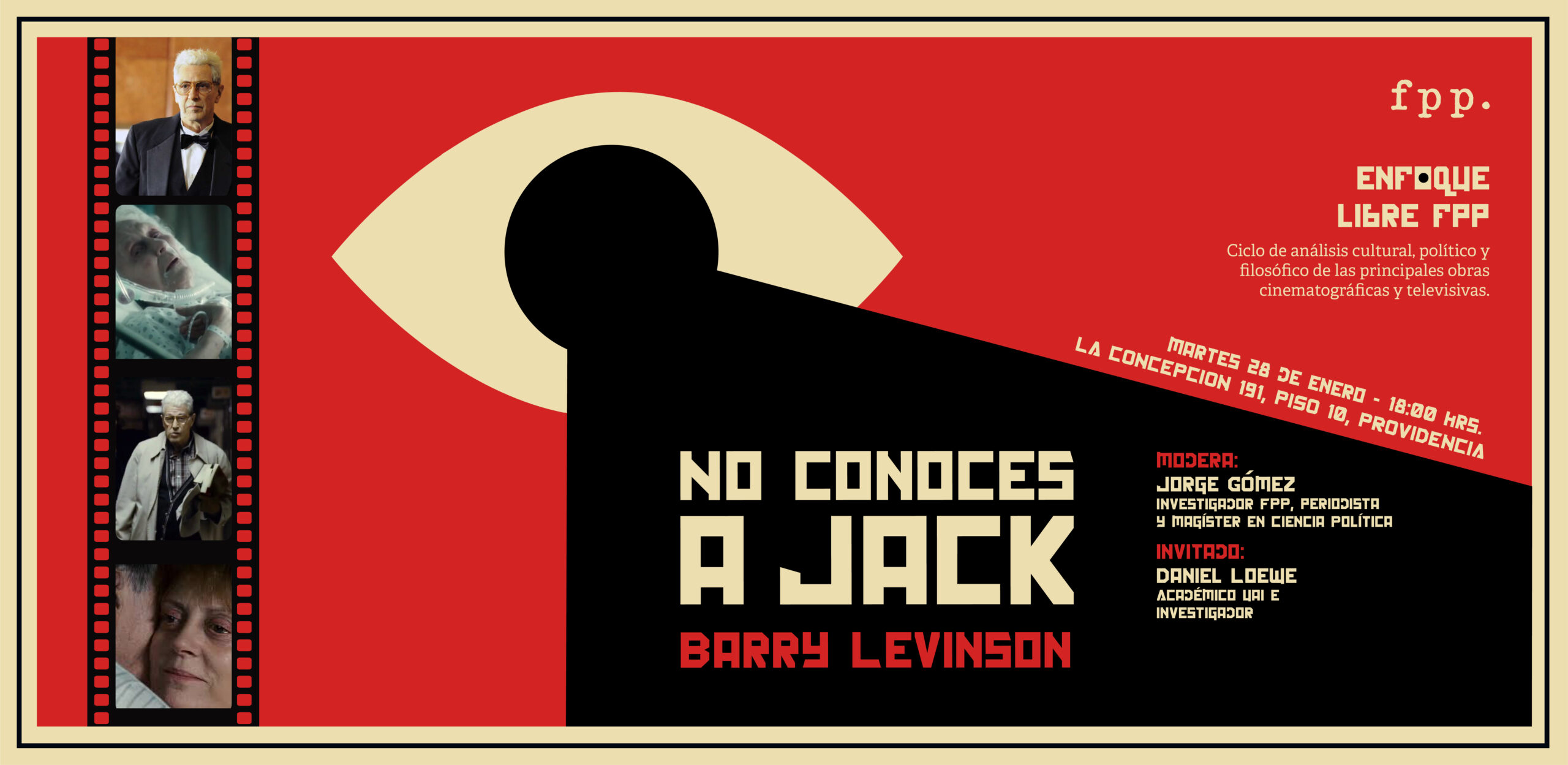 Ciclo de cine | Enfoque Libre FPP:  «No conoces a Jack»