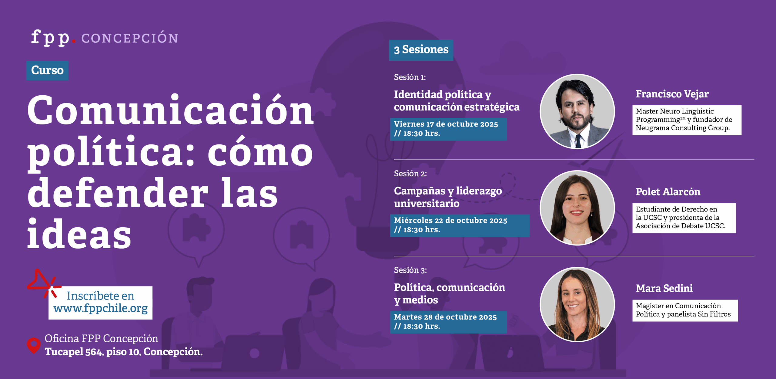 FPP Concepción | Cursos abiertos «Comunicación política: cómo defender las ideas»