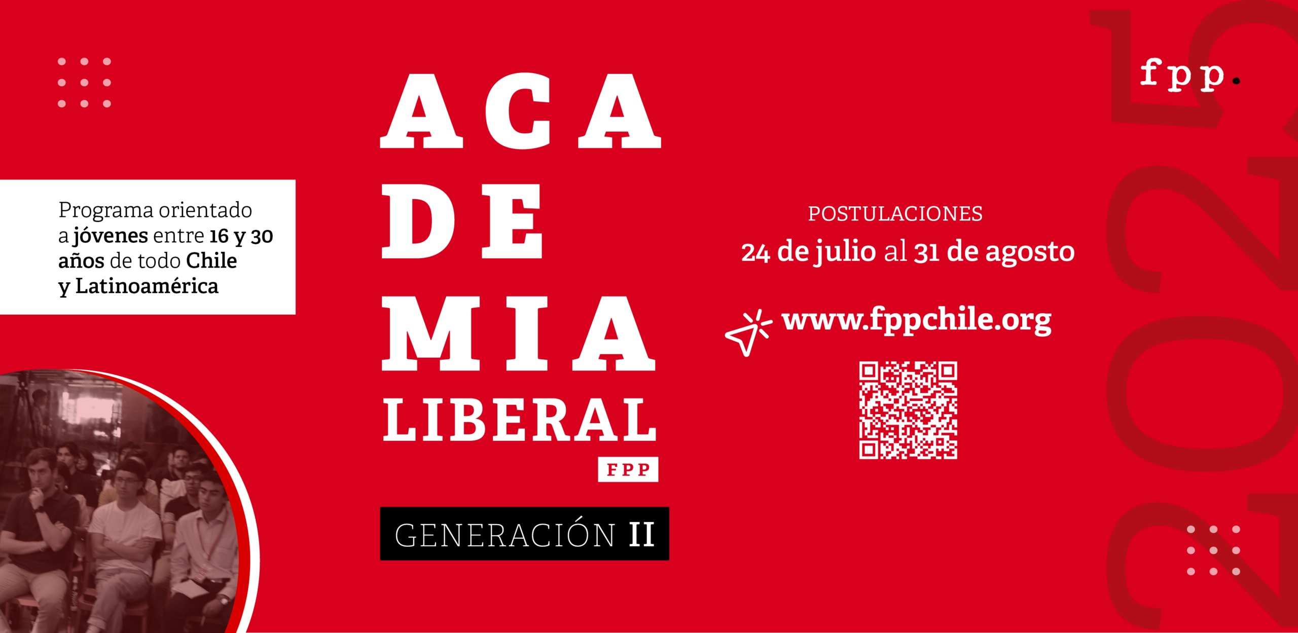 Más de 108 jóvenes se gradúan de la Academia Liberal 2025 - Generación II