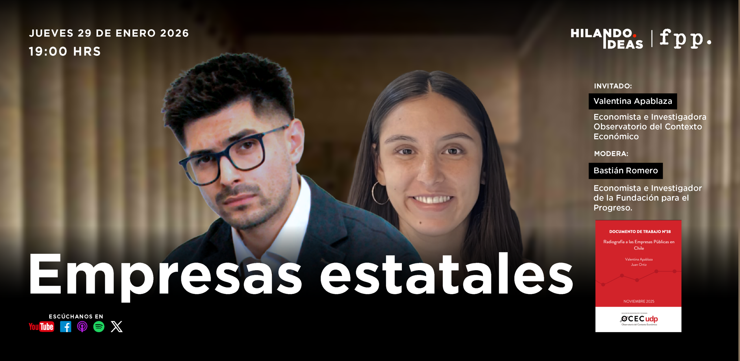 Hilando Ideas | Empresas estatales: radiografía a las empresas públicas en Chile