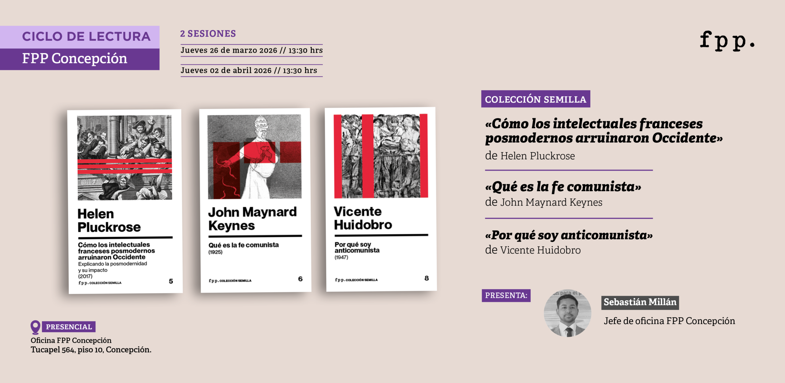 FPP Concepción | Ciclo de Lectura: Colección «Semilla»