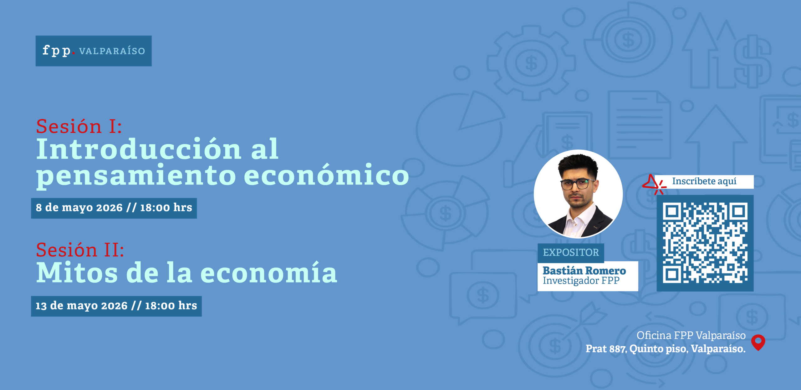 FPP Valparaíso | Curso de economía junto a Bastián Romero