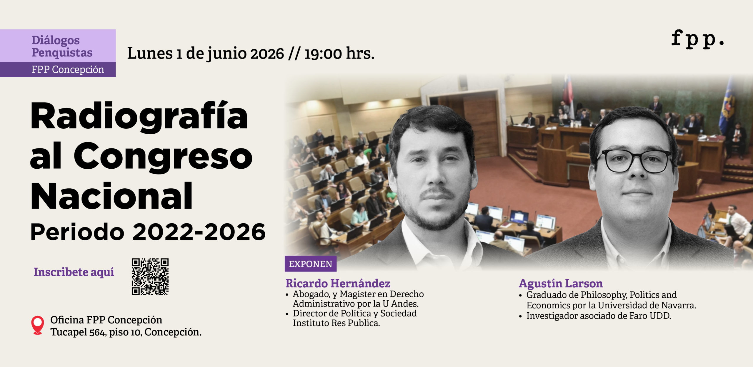 FPP Concepción | Diálogos Penquistas: Radiografía al Congreso Nacional
