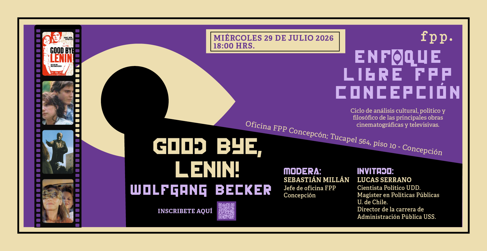 FPP Concepión | Ciclo de cine. Enfoque Libre: Good Bye, Lenin!
