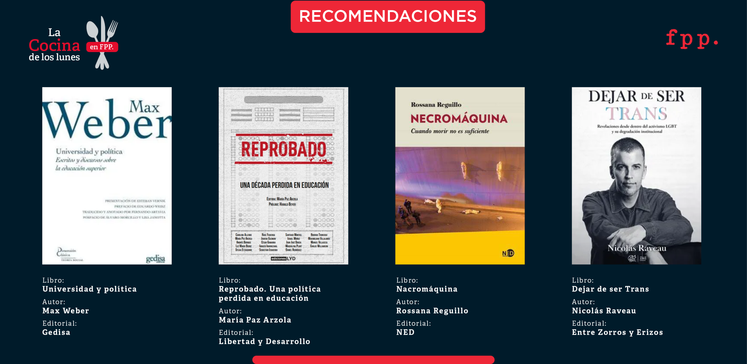 Recomendaciones de libros del mes de junio 2026