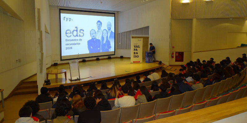 Más de 370 escolares participaron en el Encuentro de Secundarios 2026 de la FPP en Valdivia, Valparaíso y Concepción